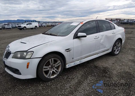 2008 Pontiac G8 z USA, uszkodzony, nr VIN 6G2ER577X8L147780